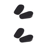 Maxbell 2 Pairs Silicone Height Increase Insoles Elevator Shoes Insole For Men Women