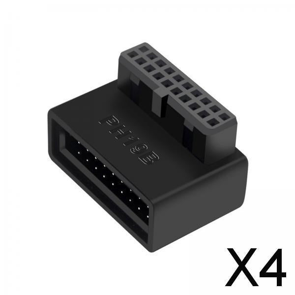 Maxbell 4xUSB 3.0 19 20 Pin Male to Female Extension for Desktop Computer Notebook A