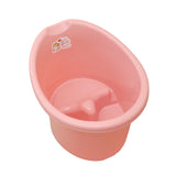 Infant Bath Bucket Portable Baby Bath Tub for Boys and Girls Infants Newborn Pink