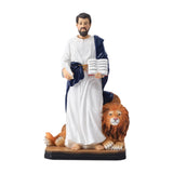Maxbell Sophist and Lion Statue Home Decor Creative Artwork for Office Indoor Shelf