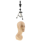 Maxbell Male Mannequin Manikin Head Model Glasses Caps Toupee Display Holder Stand