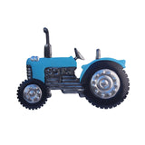 Maxbell Maxbell Simulation Iron Tractor Hanging Decorations Wall Art Decor Durable Lifelike Blue