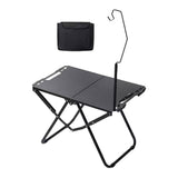Maxbell Folding Camping Table Sturdy Carbon Steel Bbq Table for Backyard Patio BBQ