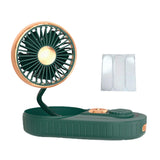 Maxbell USB Fan Humidifier Dashboard with Light Fits for Desktop Truck Home Green