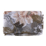 Maxbell Romantic Peony Curtains for Living Room Bedroom Beige 100x200 Rod Pocket - Aladdin Shoppers