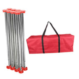 Maxbell Portable Work Stand with Oxford Cloth Storage Bag for Picnic Bbq Office 8 Legs