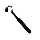Maxbell Cymbal Boom Arm Hook Replacement for Hanging Gong Cymbals L Rod Adapter Hook