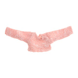 Maxbell 1/12 Scale Female Figure Doll Sweater Fashion Mini for 6 inch Action Figures Orange