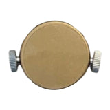 Maxbell Stainless Steel Eyebrow Stencil Compact Makeup Tool for Practice Gift Travel gold