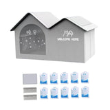 Maxbell Cat Cooling House Versatile Furniture with Ice Packs Condos for Summer Puppy L