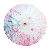 Maxbell Chinese Oiled Paper Umbrella Rainproof Decorative for Party Cosplay Costumes Style B