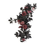 Maxbell Wedding Arch Flower Silk Flower Sturdy Decorative for Chair Sweetheart Table Style A