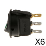 Maxbell 6x12V Front Rocker Wireless Parking Sensor Switch Button Kits For Car Rv