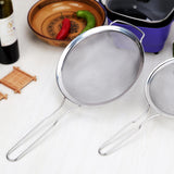 Maxbell Soy Milk Filter Spoon Stainless Steel Colander Skimmer Spoon Large Ladle
