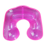 Maxbell Hair Perming Neck Tray Neck Rest Perm Container Multipurpose Hair Salon Tool Pink