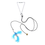 Maxbell 2pcs Cat Toy Funny Cats Stick Hanging Kitten Interactive Retractable Playing