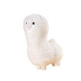 Alpaca Stuffed Animals Home Decor Lightwight Soft for Adults Kids Girls Boys White
