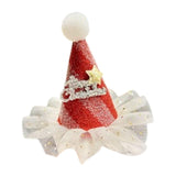Maxbell Christmas Hair Clip for Women Unique Hair Pin for Party Fancy Dress Festival Red