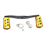 Maxbell Fishing Reel Handle Portable Fishing Gear Double Rocker Arm for Boat Fishing Gold