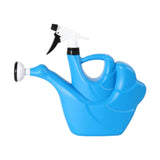 Maxbell Watering Can 1.5L Crative Sprinkling Kettle for Outdoor House Plants Flowers Blue