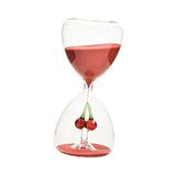 Maxbell Christmas Hourglass Timer Hour Glass Ornament for Office Living Room Red sand