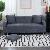 Maxbell Stretch Sofa Covers Couch Cover Slipcover Protector Grey - 2 Seater
