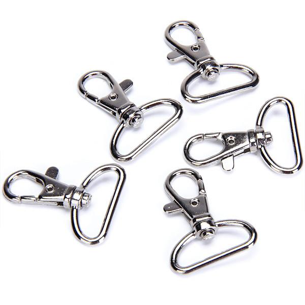 Maxbell 10pcs 1 Inch Swivel Trigger Snap Hooks Silver