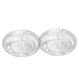 2Pcs Refillable Oil Lamps Sturdy Oil Lights for Tabletop Dining Restaurants