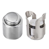 Maxbell 2x Stainless Steel Sparkling Sealer Wine Storage Bottle Stopper Plug Cork