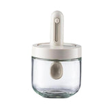 Maxbell Glass Spice Jar Leakproof Multifunctional Airtight Refillable Condiment Jar