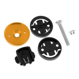 Maxbell Maxbell Bike Stem Headset Top Cap Stopwatch Mount for Garmin Cateye Bryton Gold