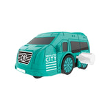 Maxbell Puzzle Tracks Jigsaw Car Random Puzzles Toys for Kids Children Ages 3+ Years blue green