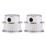 2pcs GT2 30 Teeth Timing Belt Pulley for 6mm Belt 3D Printer Parts 5mm Bore