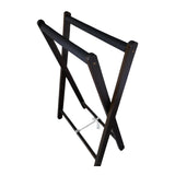 Maxbell Badminton Racquet Storage Rack Tennis Racket Holder for Garages Stadium Dark Brown