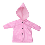 Maxbell Candy Color Raincoat Clothes for 18 Inch Girl Doll Outfit Pink - Aladdin Shoppers