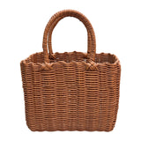 Maxbell Picnic Basket with Handle Practical Market Basket for Kitchen Fruits Outdoor A
