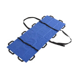 Maxbell Foldable Emergency Stretcher Reusable for Transfer Moving Patients Emergency Blue