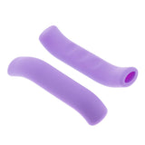 Maxbell Maxbell 1 Pair Soft Bike Brake Lever Cover Grip Guard Protector Handle Sleeve Purple