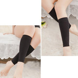 Maxbell Footful Body Tape Measure +Tight Calf Sleeves Support Slimming Leg Wraps Black