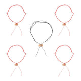 Maxbell Maxbell 5 Pieces Essential Oil Necklace Aromatherapy Diffuser Pendants for Men Women