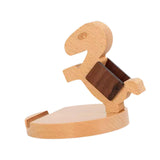 Maxbell Phone Stand for Desk Universal without Tipping for Birthday Gift Home Office Horse