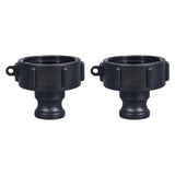 Maxbell IBC Tote Adapter Fine and Coarse Thread cam Groove Lawn Hose Connector TYPE100
