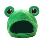 Maxbell 5xCartoon Funny Plush Frog Big Eye Hat Cosplay Costume Dress Up Hat Headgear
