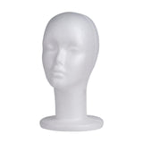 Maxbell Foam Mannequin Head Wigs Display Model for Stylist Clothing Stores Salon style B