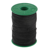 Maxbell 2pcs 500 Meter Elastic Cord Thread Jewelry Making Beading String Black+White
