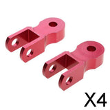 Maxbell 4xHeight Extension Shock Absorber Motorcycle Jack Up Riser Suspension Red
