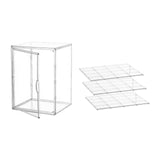 Maxbell Bakery Pastry Display Case Adjustable Pastry Showcase for Store Donut Shower