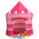 Maxbell Indoor Outdoor Playhouse Children Girl Pink Pop-up Princess Tent Castle