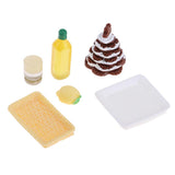 Maxbell Kitchen Morning Food Resin Pinecone Cake Model Dollhouse Miniature 1/12