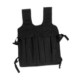 Maxbell Maxbell Loading Weighted Vest Adjustable Jacket Boxing Training Waistcoat Black